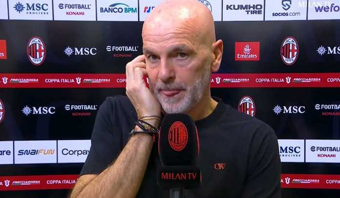 Stefano Pioli Salahkan Penalti Saat AC Milan Tersingkir dari Perempat Final Coppa Italia