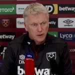 David Moyes dalam konferensi pers West Ham