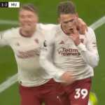 Scott McTominay cetak gol kemenangan Manchester United