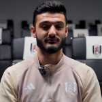 Armando Broja saat diperkenalkan jadi pemain Fulham