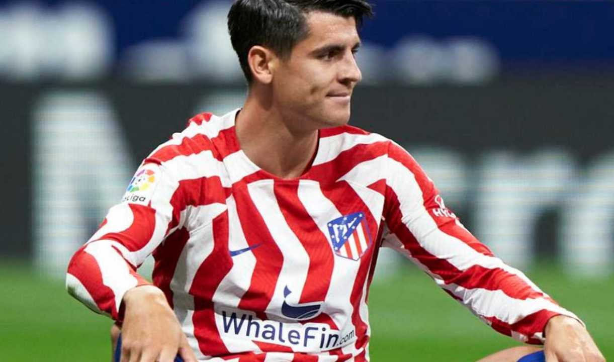 Alvaro Morata pemain Atletico Madrid