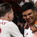 Casemiro pemain Manchester United