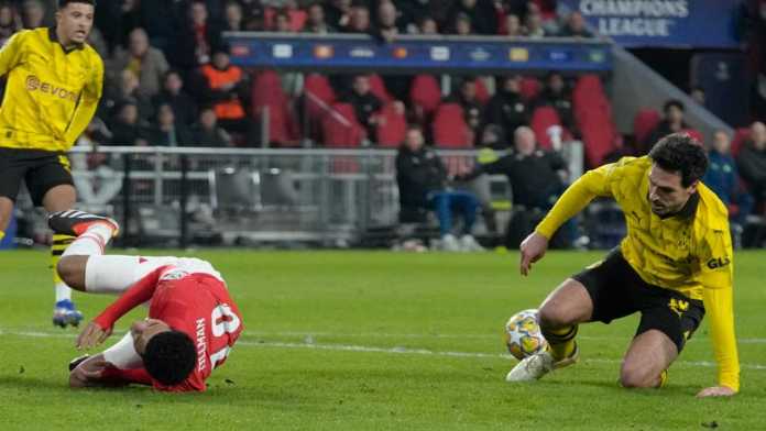 Hasil PSV Eindhoven vs Borussia Dortmund di Liga Champions