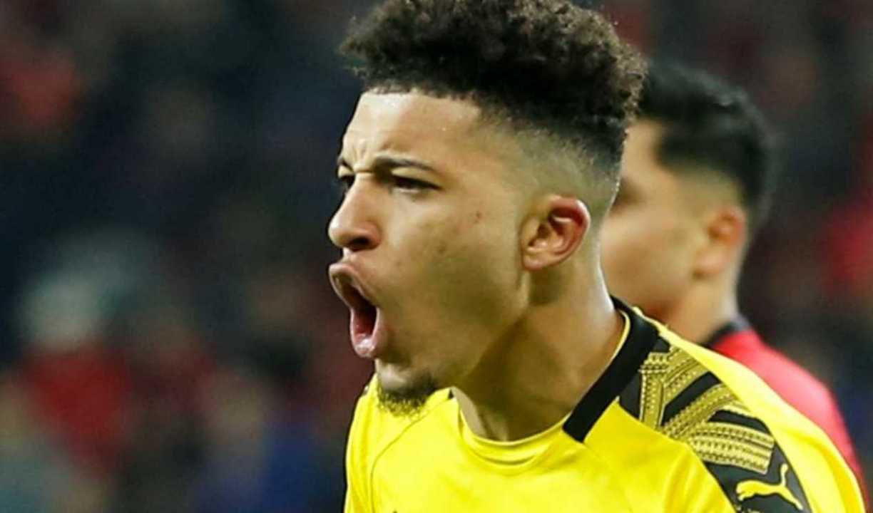 Jadon Sancho pemain Manchester United yang dipinjamkan ke Borissia Dortmund