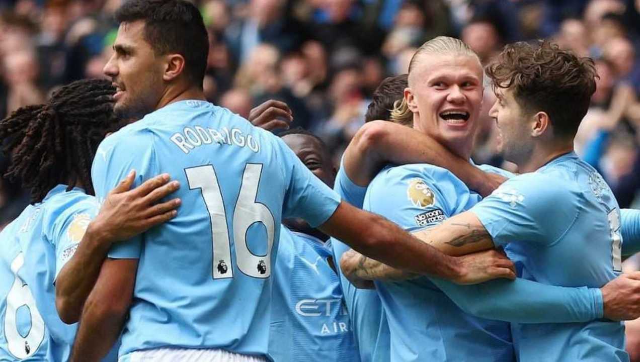 Manchester City di Liga Inggris