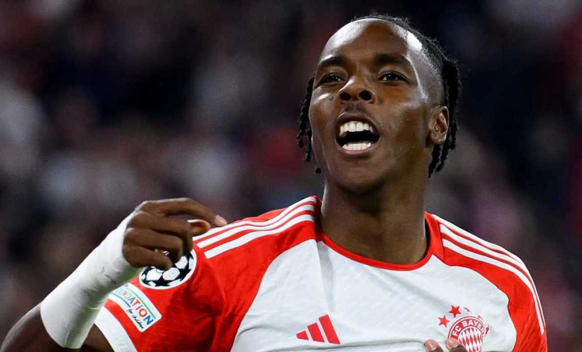 Mathys Tel pemain Bayern Munchen yang menjadi target transfer Manchester United