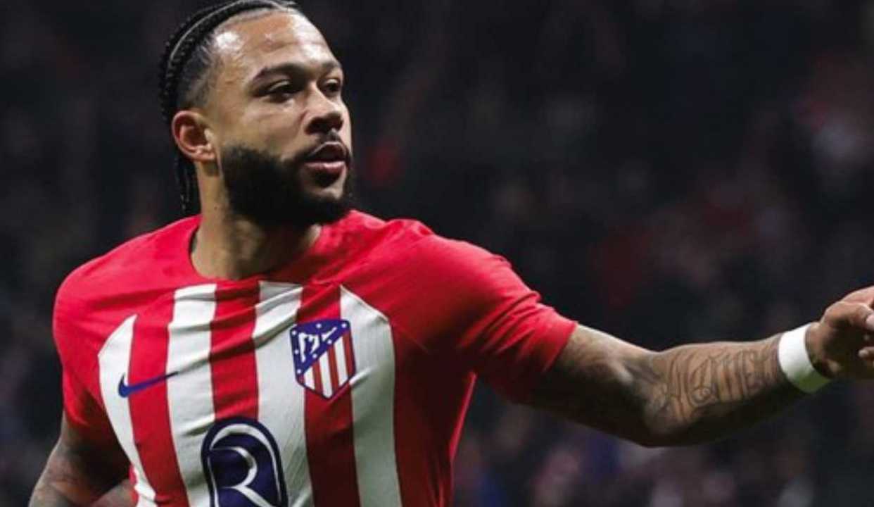 Memphis Depay pemain Atletico Madrid