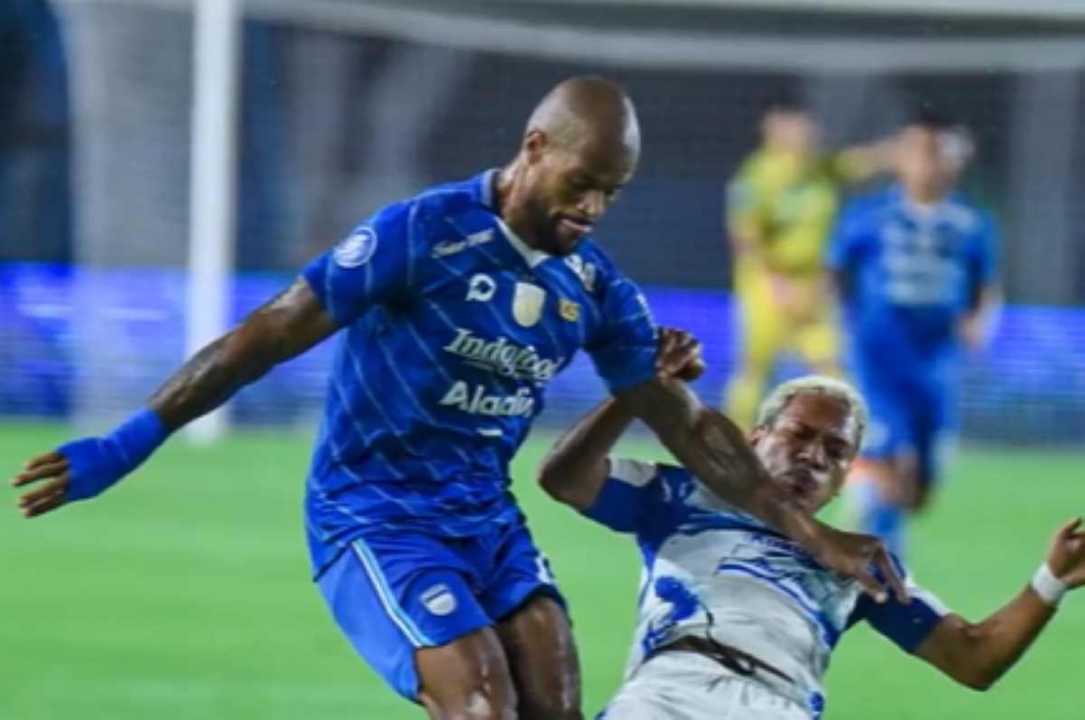 David da Silva Ikut Mencetak Gol untuk Persib di Laga vs PSIS