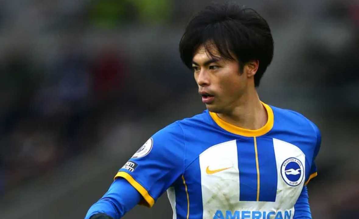 Pemain sayap Brighton Kaoru Mitoma akan absen hingga akhir musim arena cedera punggung