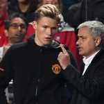 Scott McTominay dan Jose Mourinho saat masih menjadi pelatih Manchester United