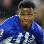 Ansu Fati dalam sebuah laga di Brighton