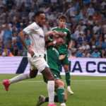 Pierre-Emerick Aubameyang di laga Marseille vs Shakhtar