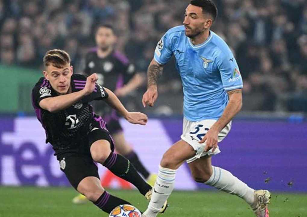 Joshua Kimmich di Lazio vs Bayern Munchen