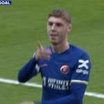 Cole Palmer rayakan gol pembuka Chelsea