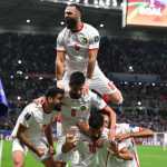 Timnas Yordania dalam Sebuah Laga di Piala Asia Qatar