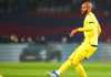 Etienne Capoue pemain Villarreal mencetak gol pembuka di laga Liga Europa