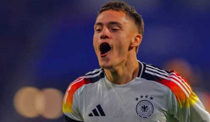 FLorian Wirtz mencetak gol cepat dalam 7 detik di laga antara Perancis vs Jerman