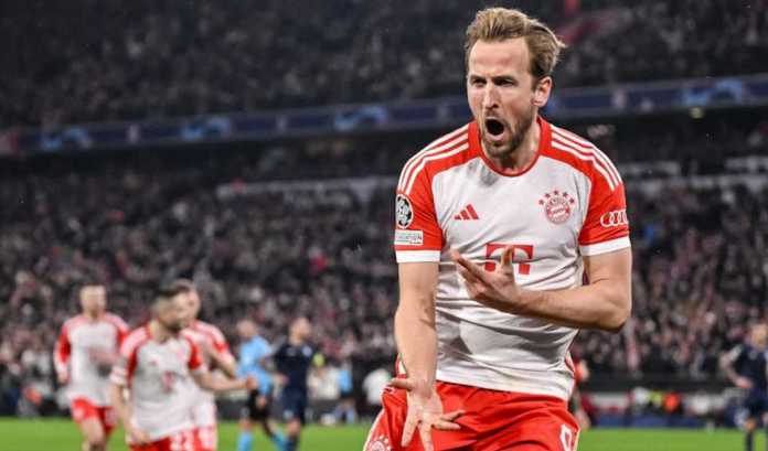 Harry Kane antar Bayern Munchen ke perempat final Liga Champions