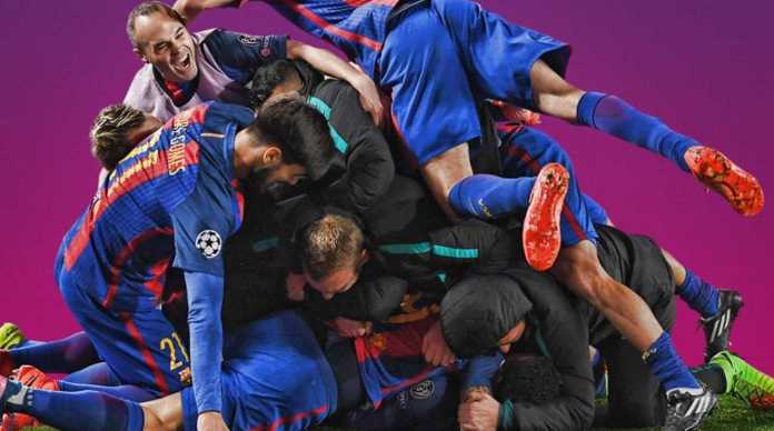 La Remontada saat Barcelona mengalahkan PSG dengan skor 6-1 di Liga Champions