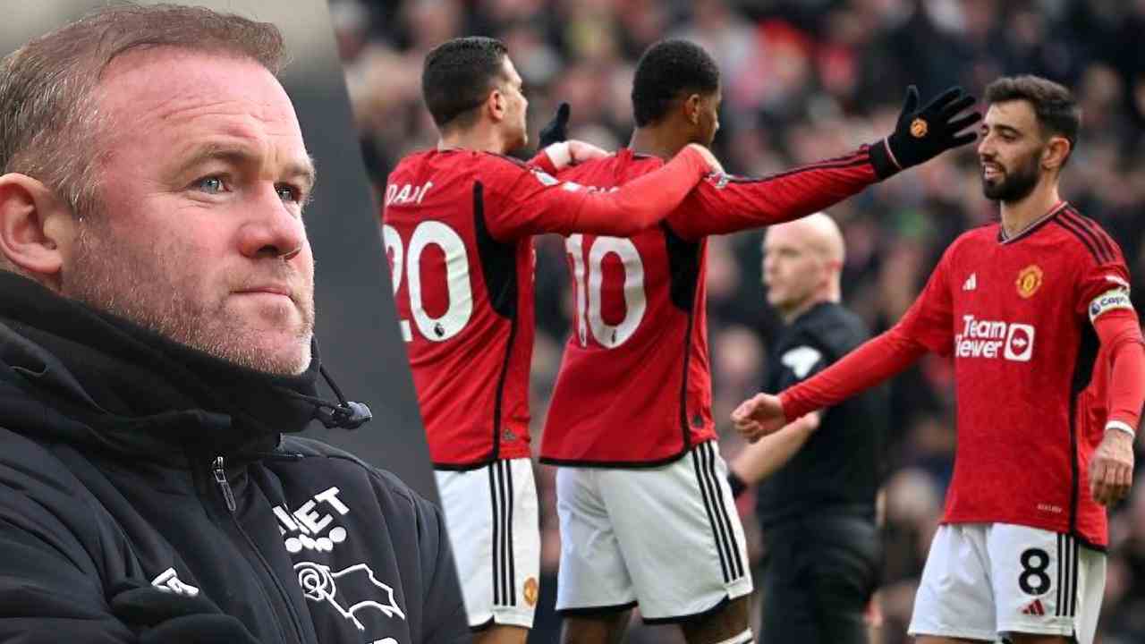 Legenda Manchester United, Wayne Rooney kritik Marcus Rashford dan Bruno Fernandes