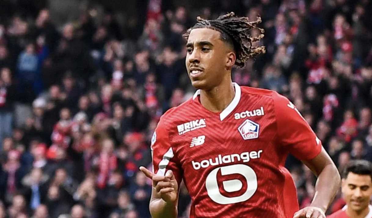 Leny Yoro pemain Lille yang diperebutkan sejumlah raksasa sepak bola Eropa