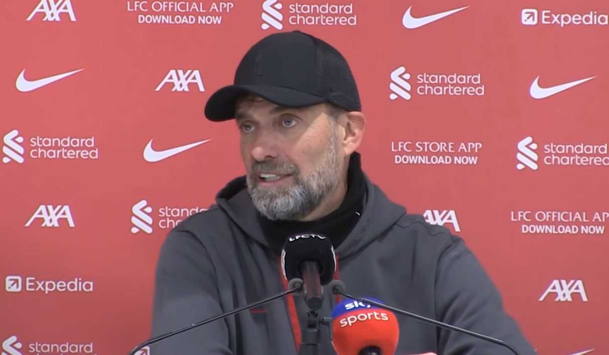 Jurgen Klopp Bangga dengan Performa Liverpool dalam Duel Sengit Kontra The Citizens