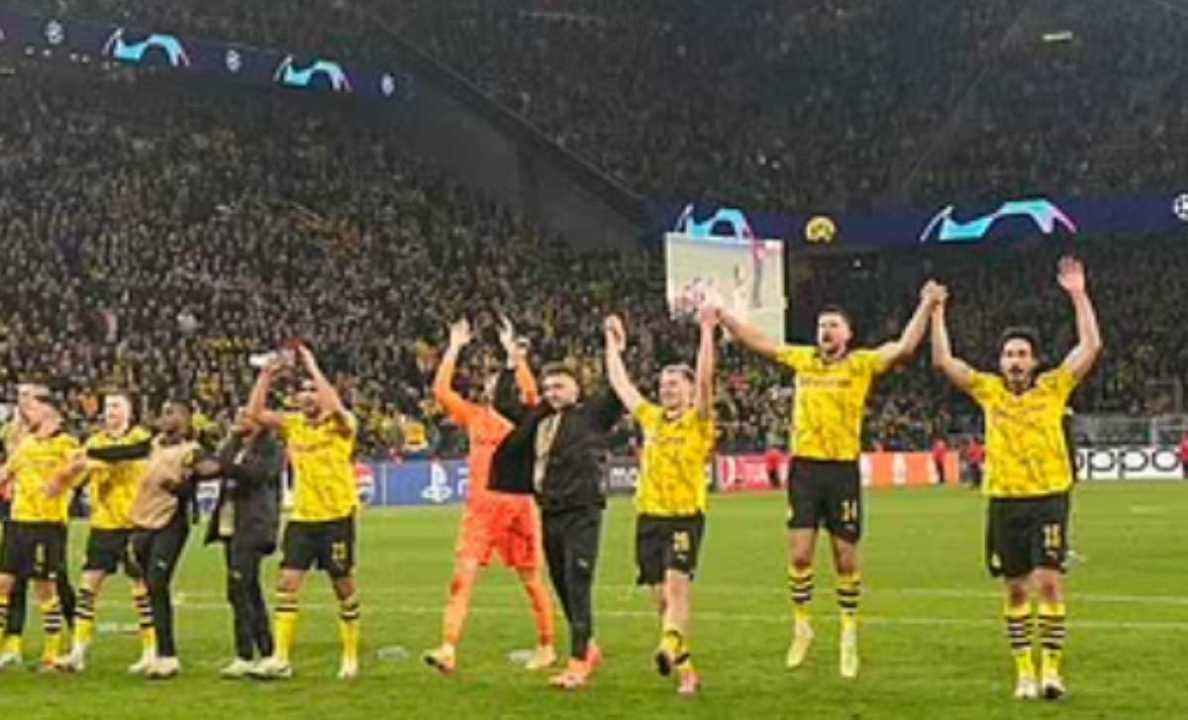 Borussia Dortmund usai singkirkan Atletico