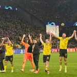 Borussia Dortmund usai singkirkan Atletico