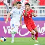 Duel Indonesia vs Uzbekistan