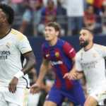 Vinicius dalam sebuah laga El Clasico