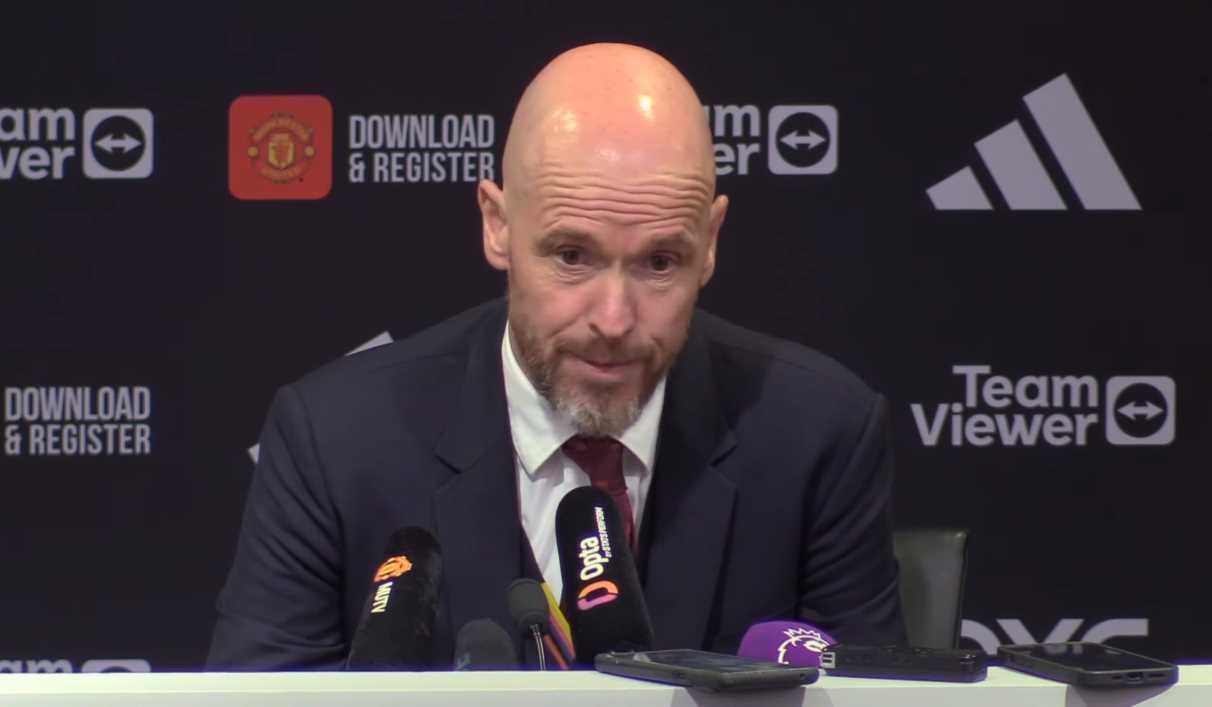 Erik ten Hag Frustrasi dan Kecewa Manchester United Dihukum Penalti Menit Akhir