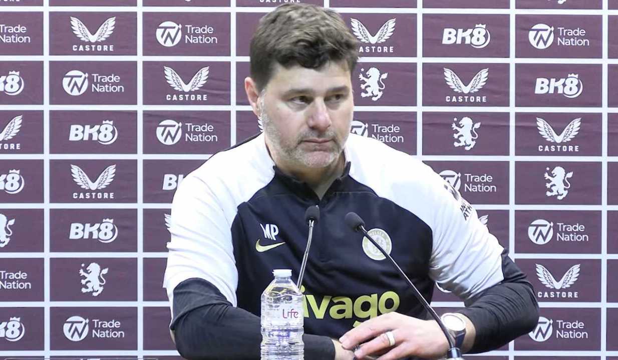 Reaksi Mauricio Pochettino Usai Chelsea Amankan Hasil Imbang Dramatis di Villa Park