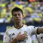 Arda Guler Usai Mencetak Gol untuk Real Madrid