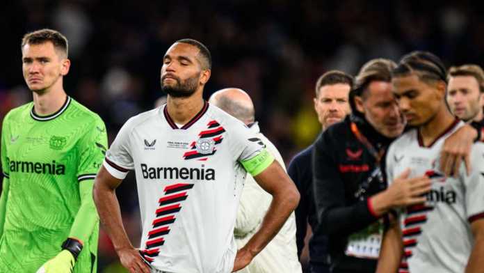 Bayer Leverkusen saat kalah di final Liga Europa melawan Atalanta