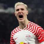 Benjamin Sesko pemain RB Leipzig