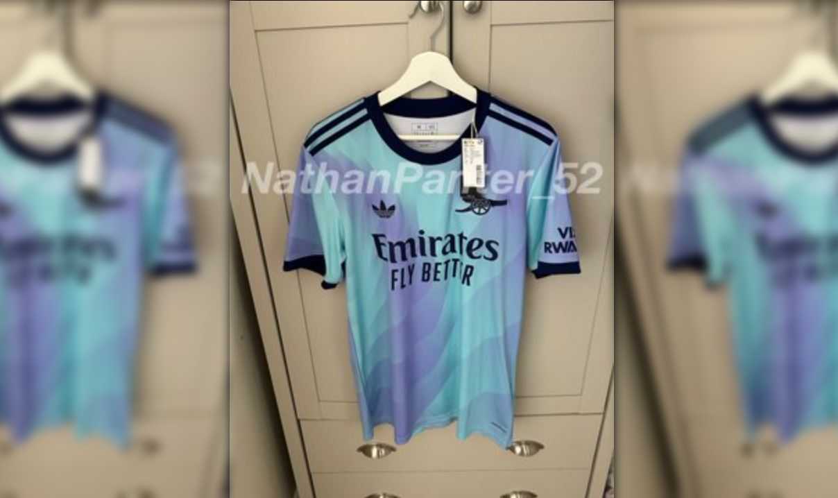 Bocoran jersey ketiga Arsenal musim 2024-2025