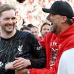 Caoimhin Kelleher dan Jurgen Klopp