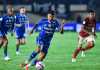 Ciro Alves dalam duel Persib vs Bali United