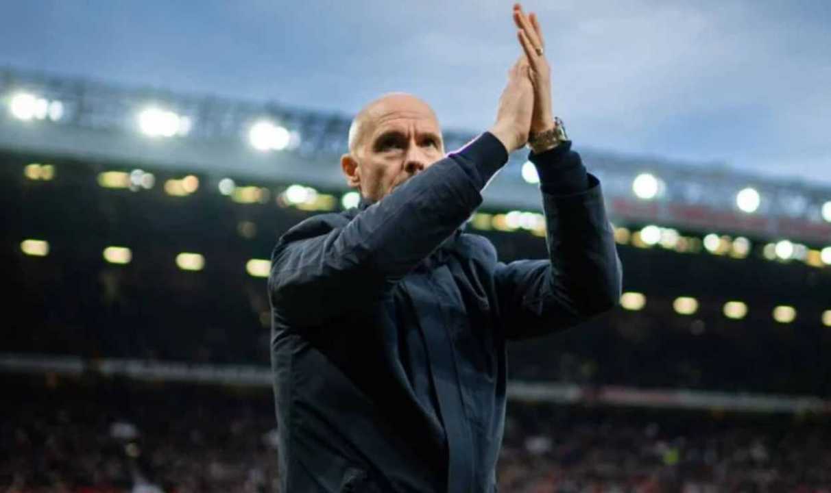 Erik Ten Hag pelatih Manchester United juara Piala FA