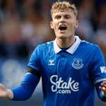 Manchester United Siapkan Tawaran Transfer Gila untuk Jarrad Branthwaite Jarrad Brantwhite pemain Everton target transfer Manchester United