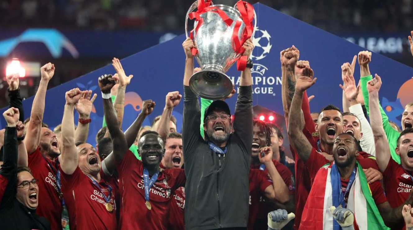 Jurgen Klopp saat mengantarkan Liverpool juara Liga Champions