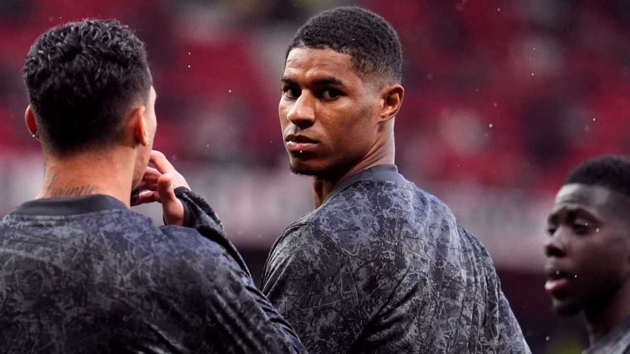 Marcus Rashford pemain Manchester United