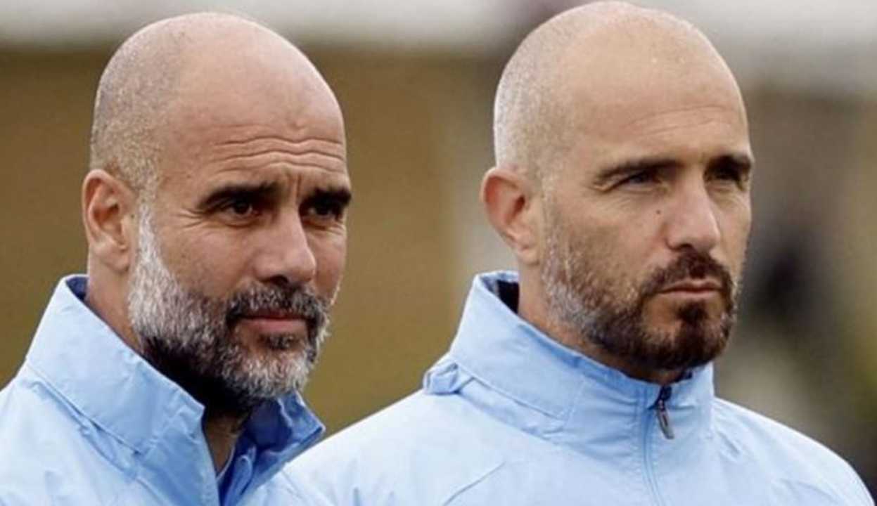 Pep Guardiola dan Enzo Maresca