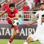Rafael Struick di Laga Melawan Yordania di Piala Asia U23-2024