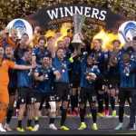 Atalanta rayakan trofi juara Liga Europa