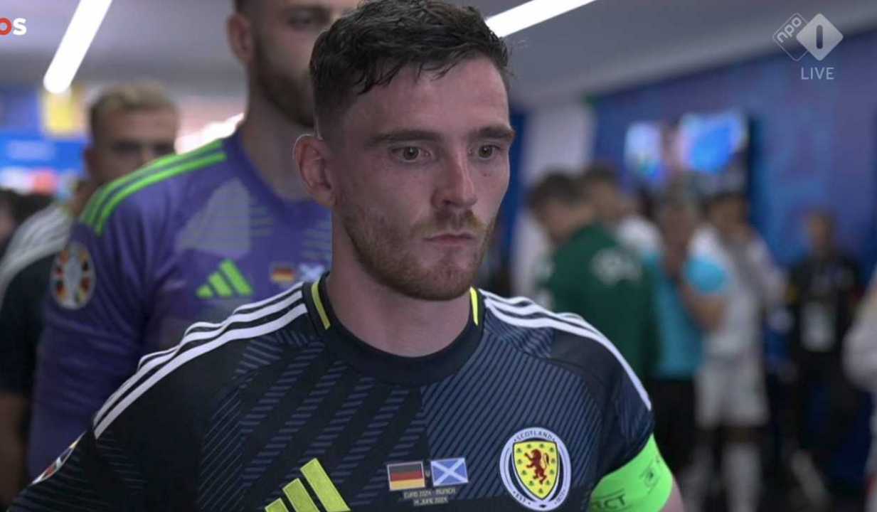 Andrew Robertson belum tampil baik untuk Skotlandia