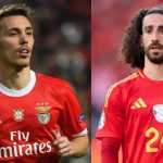 Alex Grimaldo dan Marc Cucurella bek Timnas Spanyol
