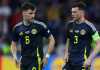 Andy Robertson dan Kieran Tierney di Euro 2024