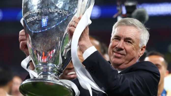 Carlo Ancelotti ppelatih spesialis juara Liga Champions