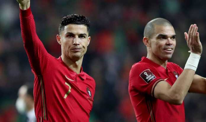 Cristiano Ronaldo dan Pepe pemain Portugal pecahkan rekor di Euro 2024